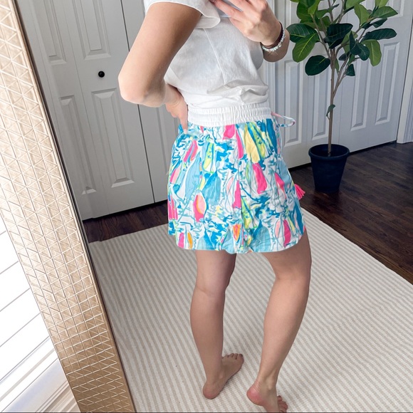 Lilly Pulitzer Zia Skirt in Beach and Bae Multi - Picture 4 of 10